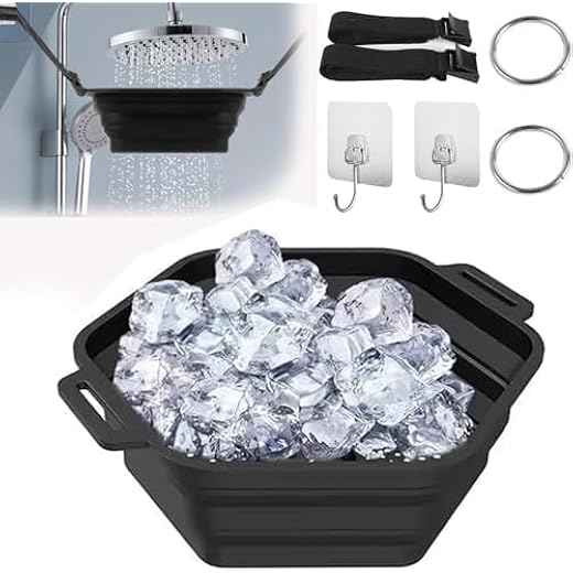 KRLZ Ice Shower Basket - Portable Cold Plunge Device