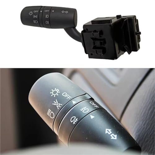 Interrupteur phare antibrouillard et commande clignotant fluide pour Mazda 3