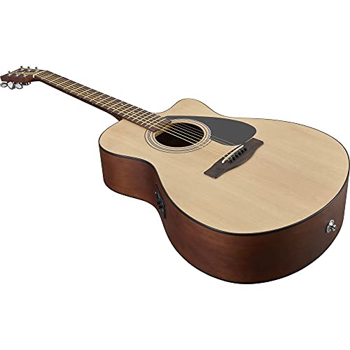 Image of Yamaha FSX80C Tobacco Brown Sunburst Semi Acoustic Guitar (Combo Pack) (Tobacco Brown Sunburst)