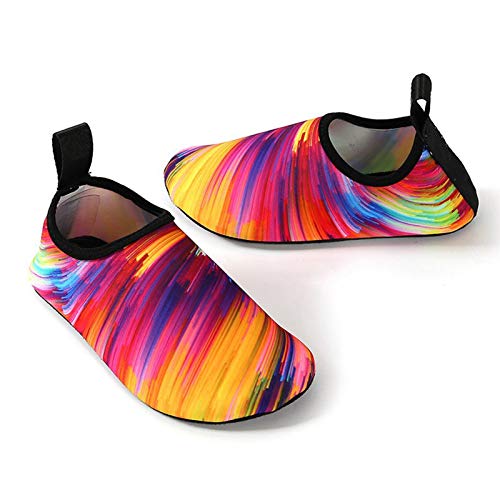 Samllyin Men's Women's Water Shoes Barefoot Quick Dry Slip-On Aqua Socks For Yoga Beach Sports Exercise Swim Surf - Beach Summer Casual Shoes For Women #TOP5