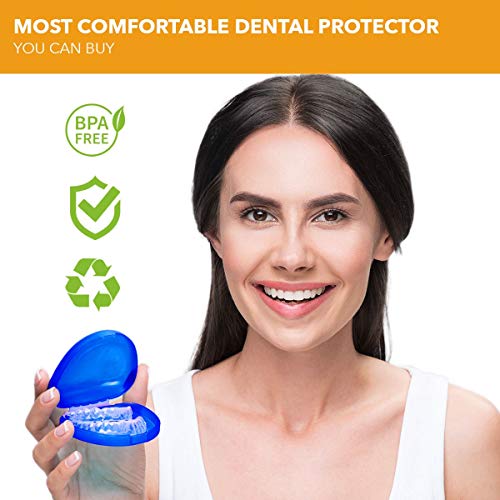 Neomen NEOMEN8557 Mouth Guard For Teeth Grinding: Nighttime Dental Guard For Clenching, Anti-Snoring, And Tmj Relief - Bpa Free, Moldable, Includes 4 Guards For Adults & Kids thumb #5