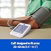 Medline Bluetooth Blood Pressure Monitor, Universal Upper Arm Cuff, Digital LCD Display, Health App Integration, Stores Up to 120 Readings, Carrying case and Batteries Included