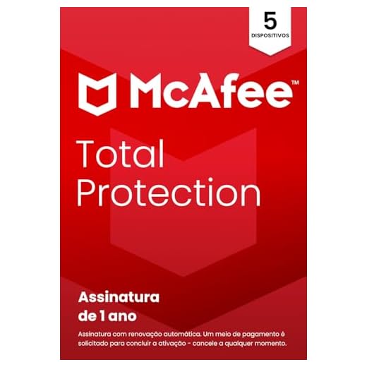 Mcafee Total Protection 5 Antivírus – Programa Premiado De Proteção Contra Ameaças Digitais, Programas Não Desejados, Multi Dispositivo - 5 Dispositivos - Windows