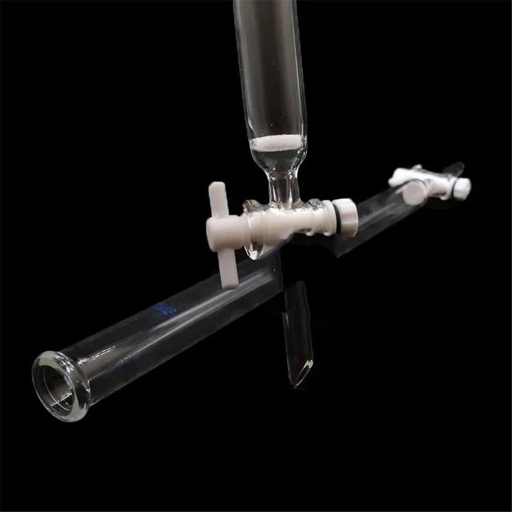 Kolumn szklana otwarta laboratoryjna z kolumną adsorpcyjną z rdzeniem piaskowym 22x400mm