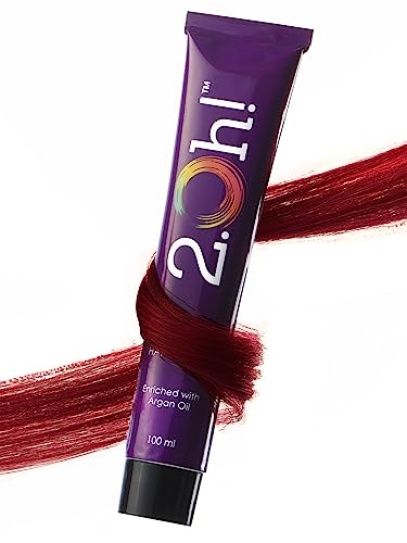 2.Oh! Italian- Bordeaux Wine Hair Color For Women & Men | Ammonia-Free DIY Semi Permanent Hair Color | Enriched with Argan Oil | Lasts upto 12-15 Washes