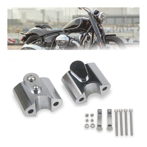 Adaptateurs levage guidon moto R18 solution position conduite inconfortable - 3
