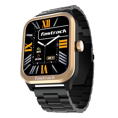 Fastrack Jupiter Retro 1.83" Display Smart Watch with BT Calling,...