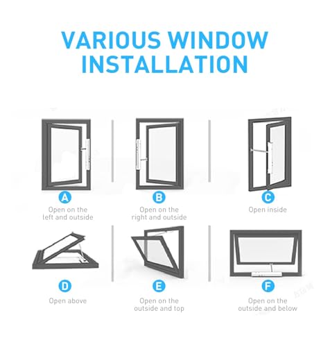Abridor de ventanas inteligente de 24V con motor eléctrico regulable y Tuya 7