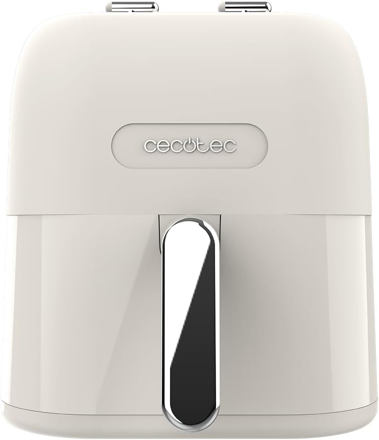 Cecotec Cecofry Antique 5000: Freidora de Aire 5L, 1500W, Diseño Retro 1 Cecotec Freidora de Aire sin Aceite de 5 L Cecofry Antique 5000. Air Fryer. 1500 W, Digital, Diseño Retro en Beige, Tecnología PerfectCook, 80-200ºC, Tiempo Ajustable, Piezas Desmontables - ¿Vale la pena?
