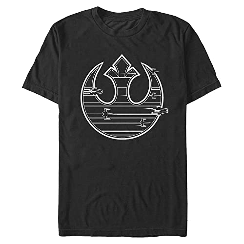 T-shirt Rebel Ensign Star Wars homme vêtement de science-fiction original