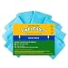 Fluorescent Light Diffuser Covers (Set of 8) Filters Light for Classrooms and Offices - Flame-Retardant Fabric (Tranquil Blue)