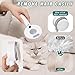 Aerbee Cat Steam Brush, Cloud Care Dog Brush for Indoor Pet Steam Brush for Shedding Defur Comb for Dog Brush for Long Short Hair Cat & Dog Pet, Cats Massage Grooming Self-Cleaning, White