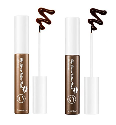 [Berrisom] Oops My Brow Tatoo 10g (# Mocha Brown 1ea + Latte Brown 1ea)