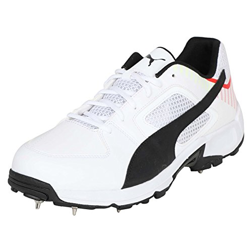PUMA 2018 Team Full Spike - White Black Yellow - UK 8