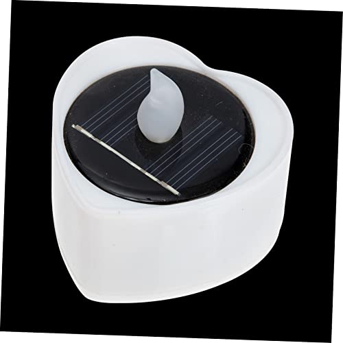 Gatuida Lámpara Solar Decorativa con Luz LED Tipo Vela Diseño sin para Exteriores para Jardín Terraza y Decoración
