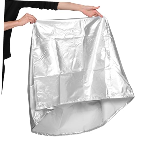 Yardwe Fundas para Sillas Impermeables de Poliéster Plateado para Máxima Protección 4