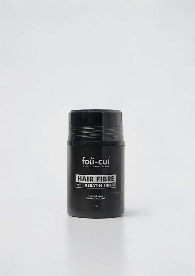 Foli-Cul Keratin Hair Building Fibres by Menn & Co, Hair Thickening Powder, 12g, Natural-Looking Volume, With Keratin Protein and Iron Oxides-picture-37