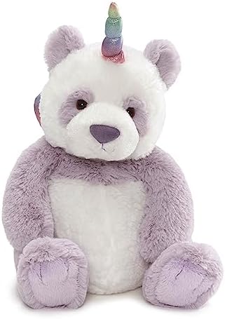 GUND Glitz Pandacorn Plush Stuffed Unicorn Panda Bear Unicorn Stuffed Animal, Plush Toy for Ages 1 and Up, Purple, 9"