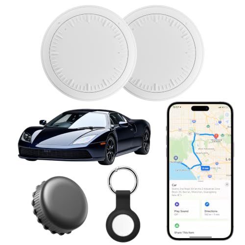 Image of 2PCS Undetectable GPS Tracker for Vehicles,Tracking Devices for Cars Hidden | Real-Time Tracking for Cars,Hidden Car Tracker Device(Work with iOS and Android),No Monthly Fee No Sim Card,for Cars,Kids,Pet