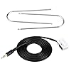Keenso Auto AUX kabel, auto audio AUX kabel adapter hulpkabel met draadloos verwijderingsgereedschap voor 307 308 407 C2 C5 RD4
