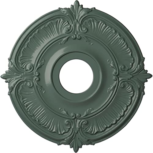 Image of Ekena Millwork CM18ATCBFDecorative Ceiling Medallions Modeled After Original Historical Patterns & Designs, Cloud Burst