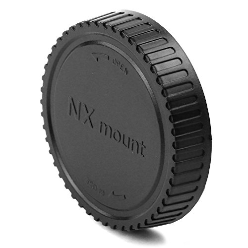 CELLONIC Tapa Objetivo Posterior Compatible con Samsung NX 16-50mm, 18-55mm 3.5-5.6, 20-50mm f/3.5-5.6, NX Lens 16mm 2.4, Lens 45mm 1.8, 50-200mm 4-5.6 ED, Bayoneta Cubierta Protectora NX Mount