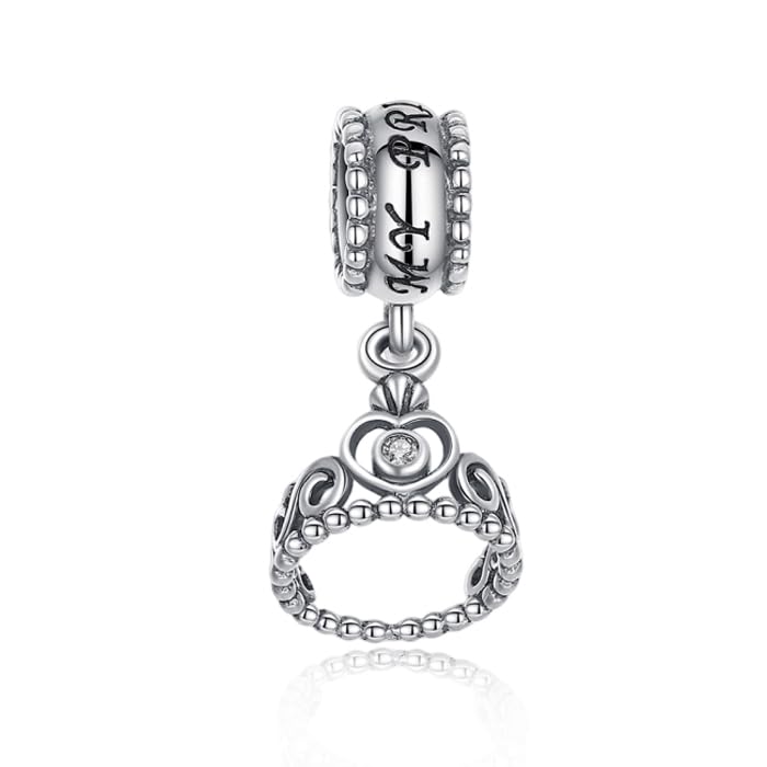 LMLMECREA Charms Anhänger 925 Sterling Silber - Modische Charm für Europäische Armbänder - Süßes Tier Geschenk für Frauen, Mamas & Töchter