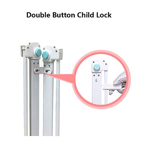 Barrera de cama para bebés con elevación de seguridad y anticaída 4