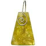 Azozeo超活性化ゴールデンアゼツライト スパイラルワイヤーペンダントトップ【ヘブン＆アース社】アザゼオ/アゾゼオ