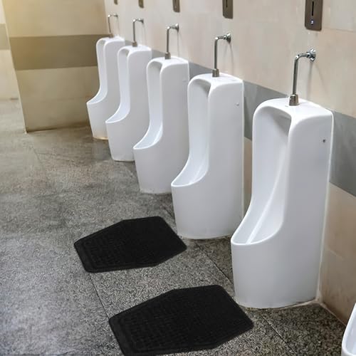 Alfombrilla para urinario Luxshiny de poliéster con acabado rectangular 7