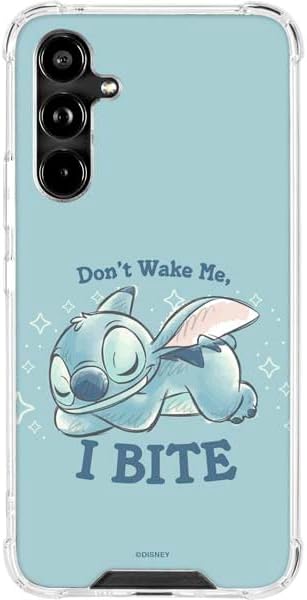 Skinit Clear Phone Case Compatible with Galaxy A54 5G - Officially Licensed Disney Lilo and Stitch Stitch and Angel Design