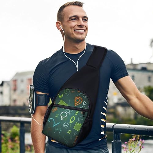 Bolso tipo sling casual para mujer y hombre miniatura 3