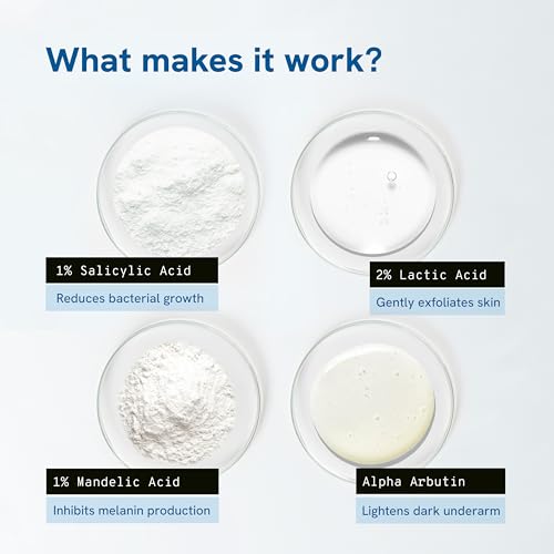 Be Bodywise 4% AHA BHA UnderArm Roll on | 2% Lactic Acid, 1% Mandelic Acid, 1% Salicylic acid | Prevents Body Odour, Pigmentation, Kills Bacteria... - Image 3