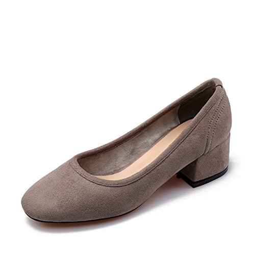 Chaussures simples bouche peu profonde parfaites pour le bureau et les sorties citadines