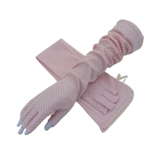 Guantes de protección solar para evitar quemaduras en los brazos durante el verano