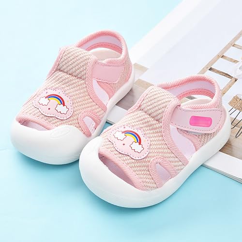 Baby Boys Girls Athletic Sports Sandals Open-Toe Breathable Rubber Sole Beach Water Shoes for Toddler Summer Shoes2