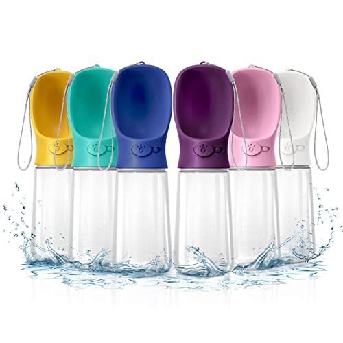 WePet Portable Dog Water Bottle, 19 OZ, Leak Proof Puppy Water Dispenser with Drinking Feeder for Pets Outdoor Walking… - Image 7