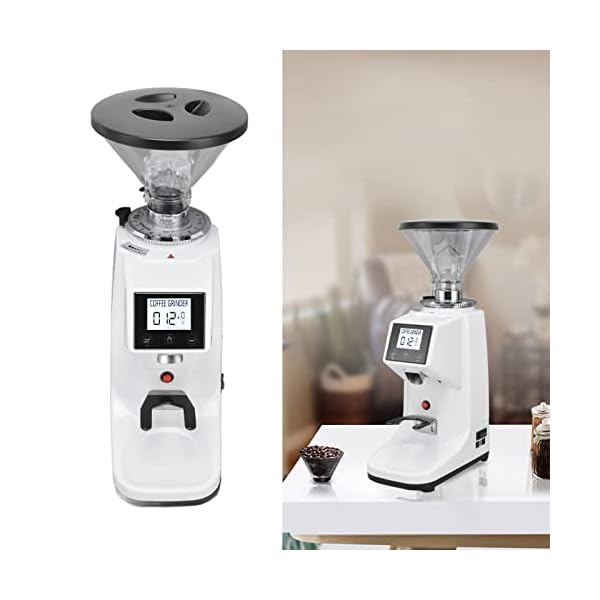 Molinillo de café automático, enchufe de la UE 200W 220V 500ML pantalla táctil molinillo de café 3 modos para escritorio - Imagen 3