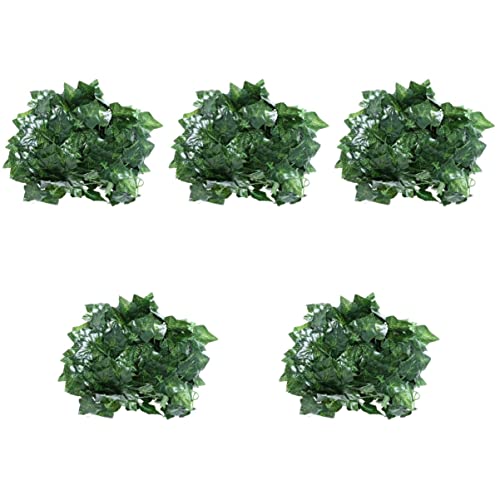 PRETYZOOM 5 Piezas poste de luz led lights lamparas led lamparas pared flexo pared batería aplique de pared que funciona con luz LED romántica correa de luz de jardín el plastico Green
