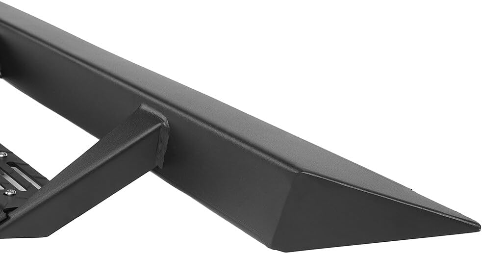 INEEDUP Running Board Nerf Bar Side Step Aluminum Alloy & ABS Plastic Fit 1999-2016 For Ford F-250 / F-350 Sd Crew Cab Black Nerf Bars Side Steps Running Boards Rt, Medium