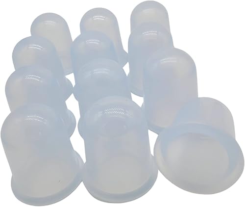 Copas de masaje de silicona anticelulitis al vacío para cuerpo grande cuerpo normal masaje facial y ojo paquete de 12 tazas L tamaño grande