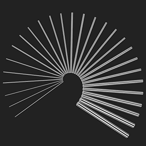 Dywishkey Stainless Steel Rods Assortment Kit, Diameter 1.0-8.0Mm For Diy Craft Making, Handle Pin (27 Pieces) #TOP5