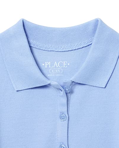 The Children'S Place Girls Short Sleeve Picque Polo Dress2