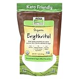 NOW Foods, Organic Erythritol, Pleasant Sweetner for Reduced-Calorie and Sugar-Free Recipes,...