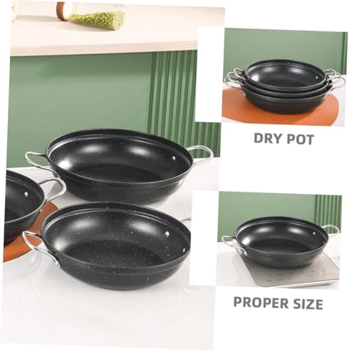 Olla para cocinar Wok portátil de acero inoxidable miniatura 2