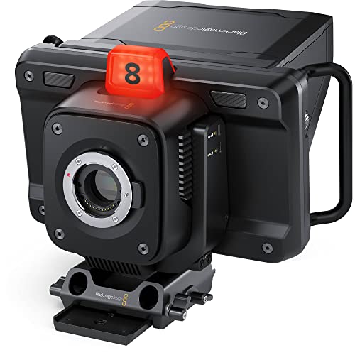 Image of Blackmagic Design Studio Camera 4K Plus G2 Live Production Camera Bundle with 10ft HDMI 2.0 Cable, 6ft USB-C Cable, and 5-Pack of SolidSignal Cable Ties (CINSTUDMFT /G24PDDG2)