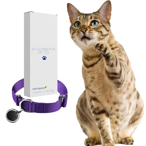 Calming Collar for Cats - Cat Calming Collar with Pheromones,