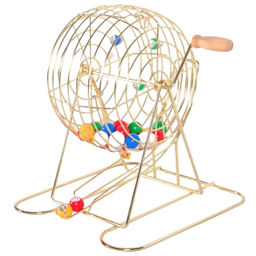 Jeu Bingo à manivelle en métal pour animer vos fêtes de famille et carnavals
