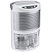 RR-YRL Air Menagers Déshumidificateurs, 2L Déshumidificateurs Semi-Conducteur, Sèche-Linge Portable, Silencieux, Arrêt Automatique, pour Une Chambre, Cuisine, Cave, Bureau,Clear