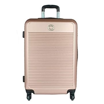 Mala de Viagem Média com Rodas Giro 360° Rígida Pisa